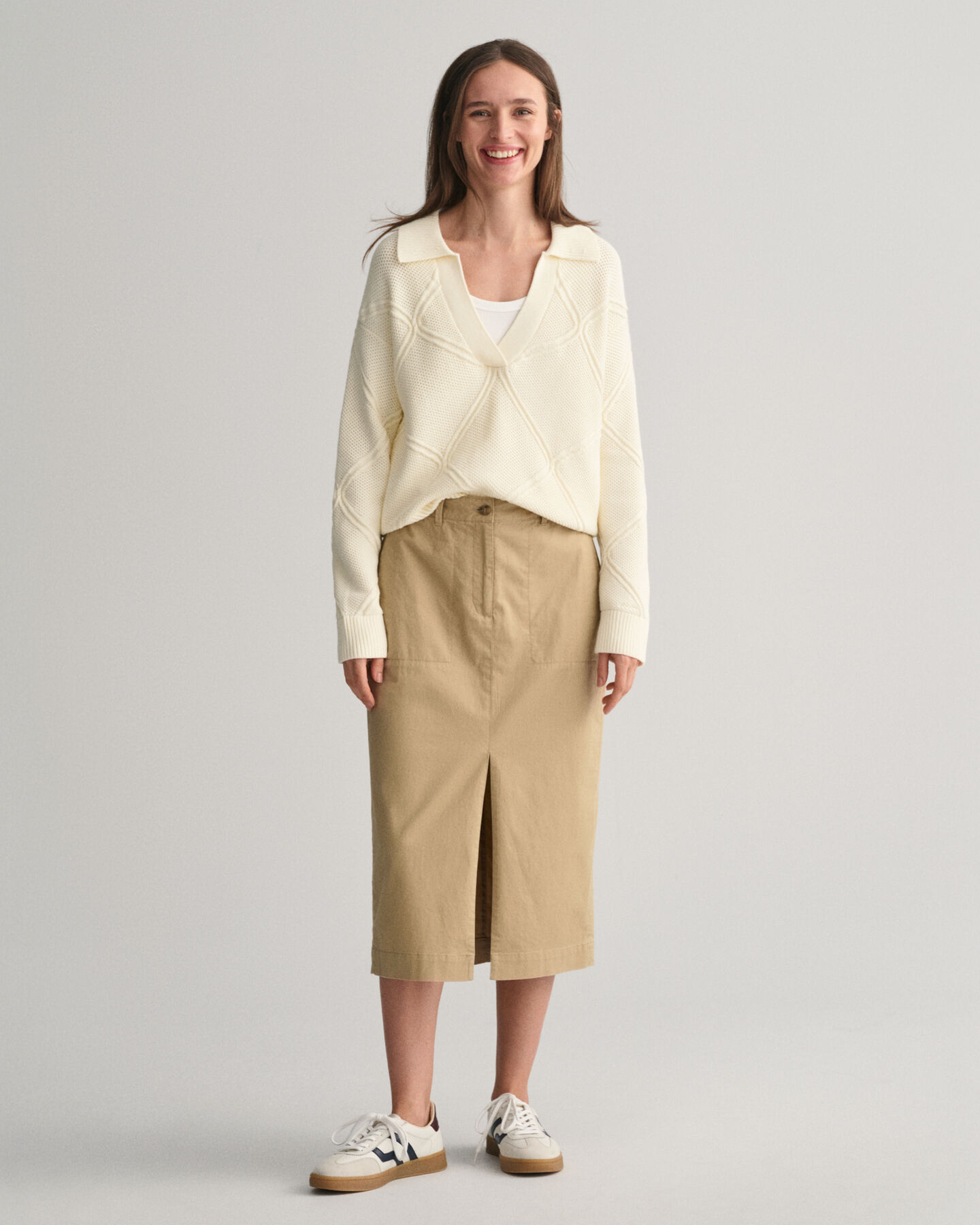 Strukturstickad Rugger