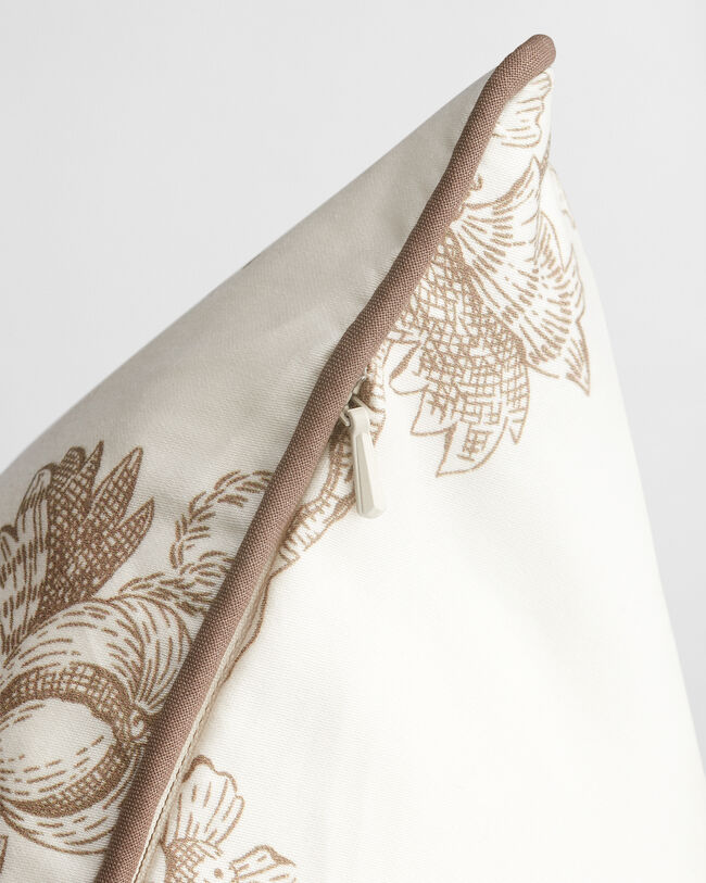 Trädmönstrat kuddfodral i satin