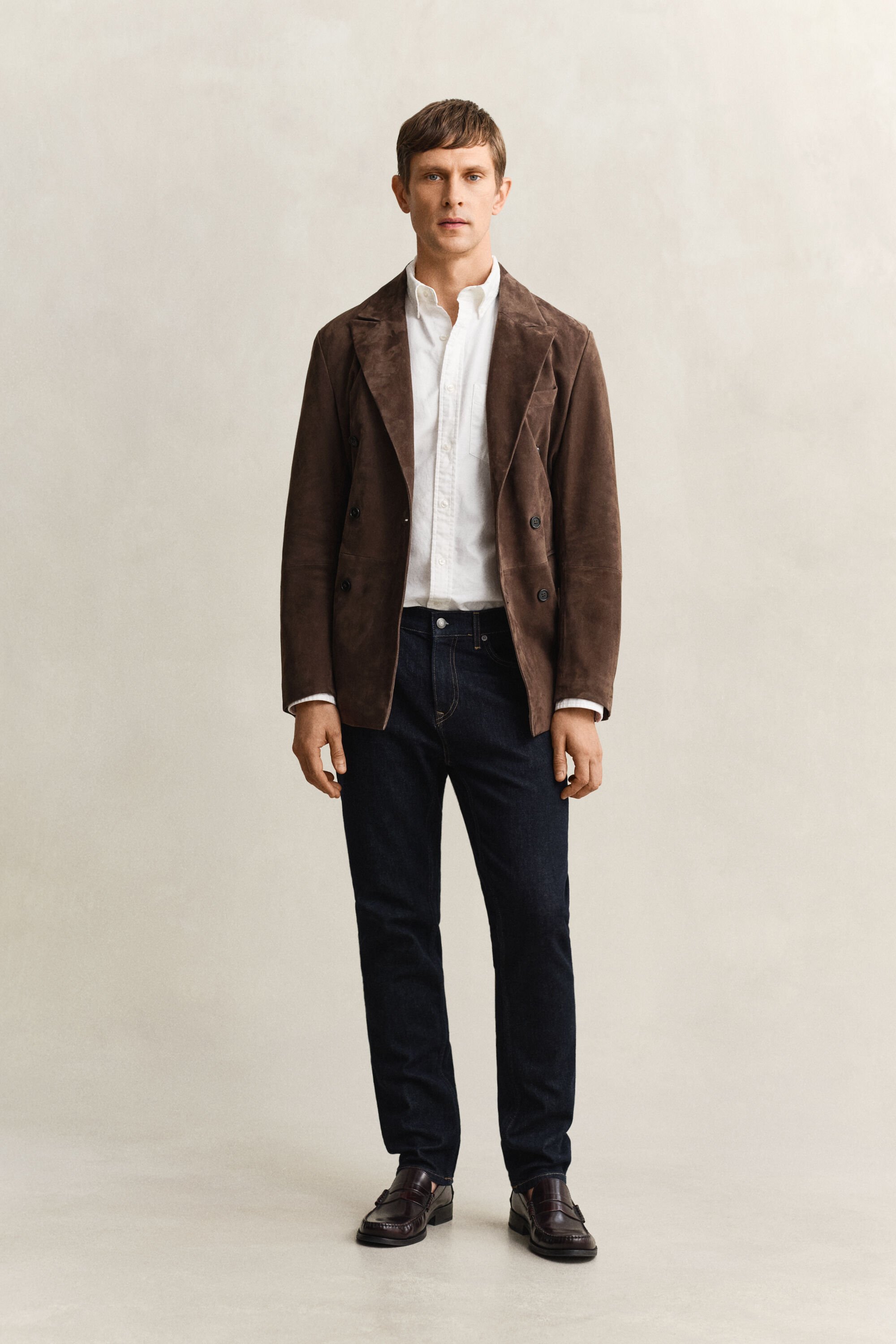 Slim fit jeans i stilren tvätt