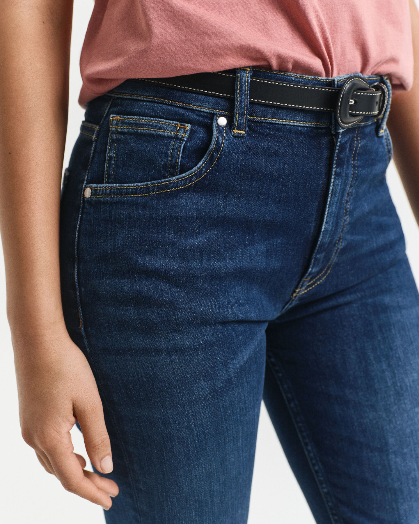 Slim fit cropped jeans