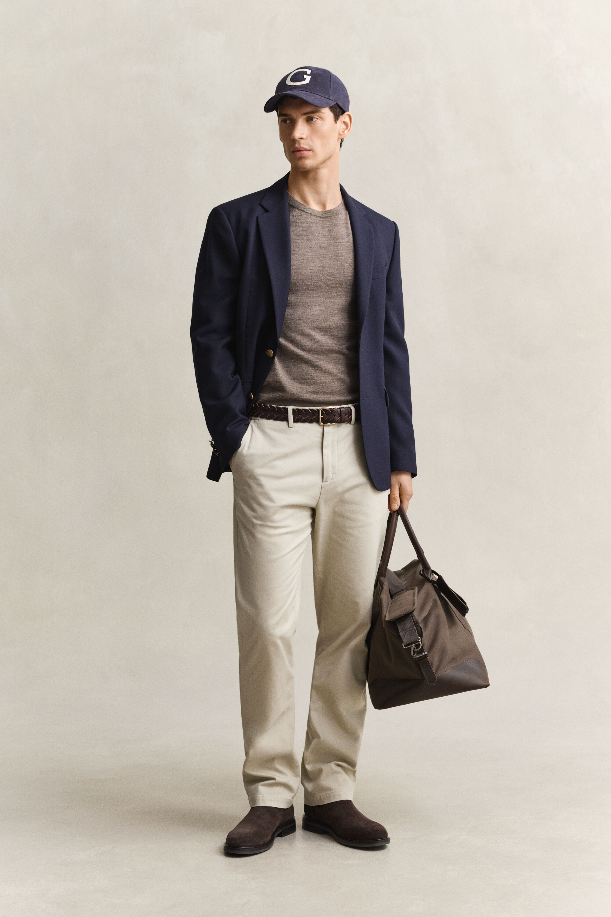 Eleganta chinos med regular fit