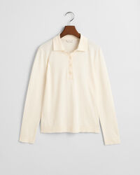 Sömlös långärmad pikétröja