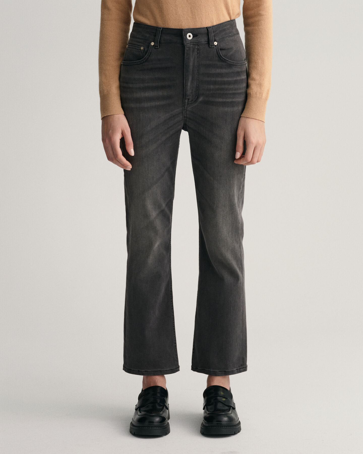 Cropped utst&auml;llda jeans