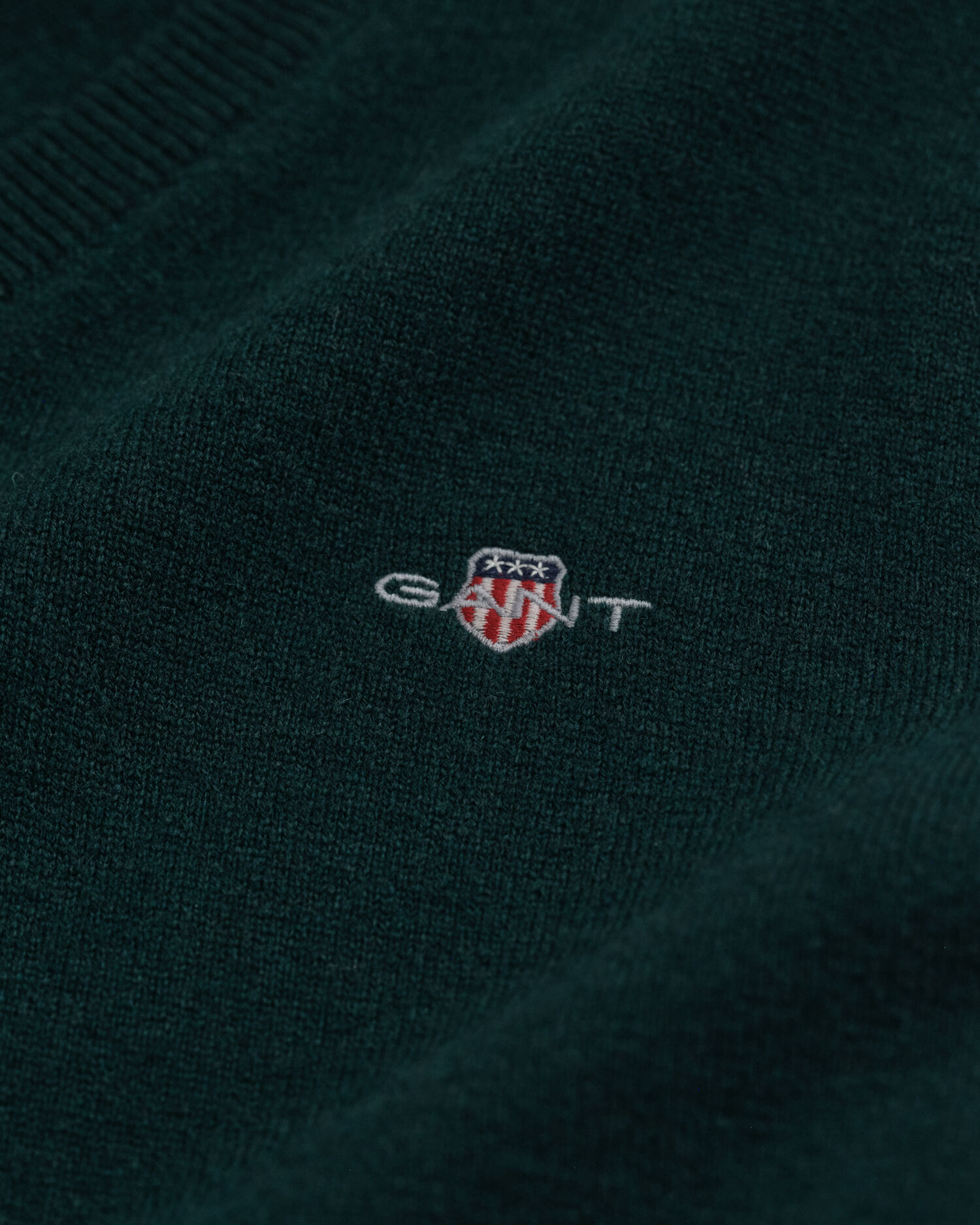 V-ringad tröja i superfin lammull