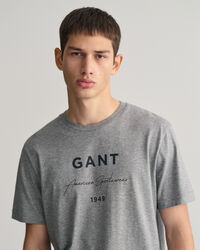T-shirt med GANT-tryck