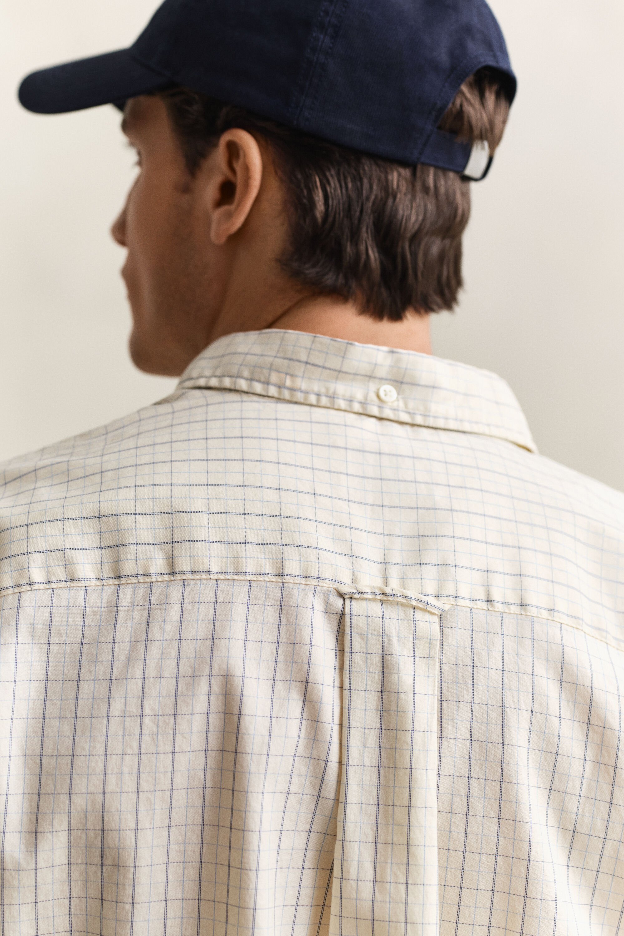 Relaxed fit Dreamy Oxford rutig skjorta