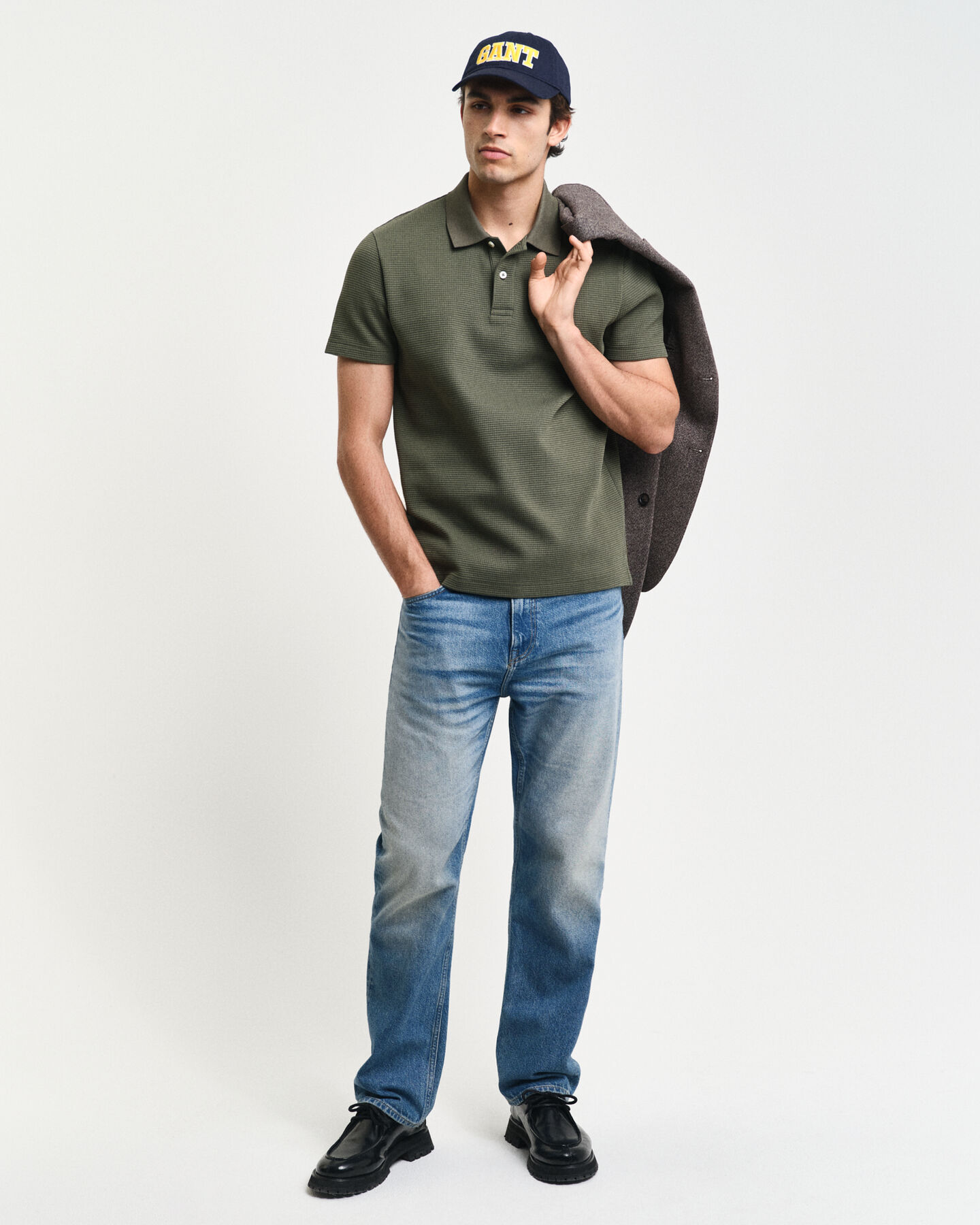 Waffle Texture pikétröja