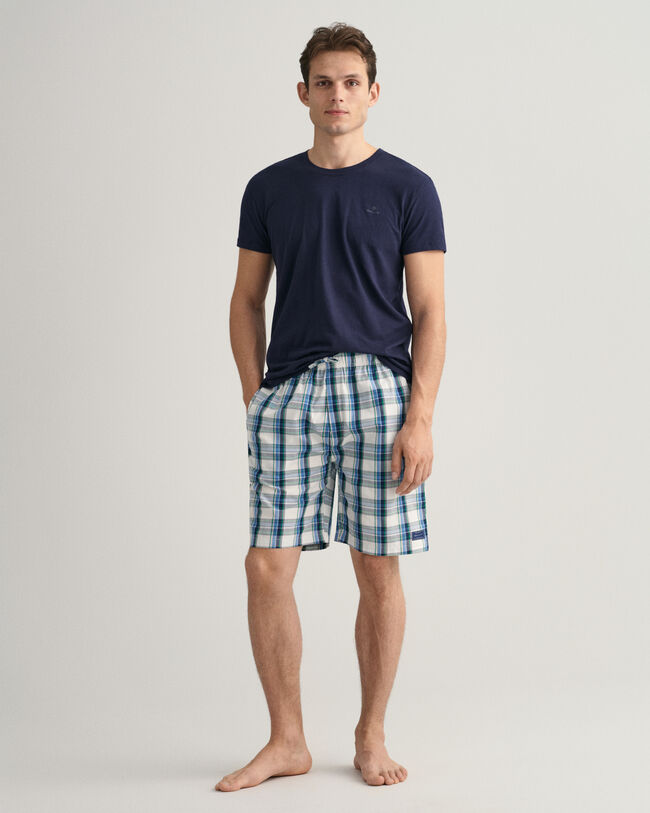Rutiga pyjamasshorts
