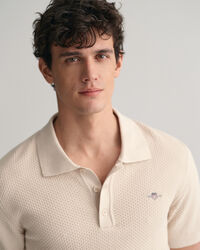 Pik&eacute;tr&ouml;ja i bomull med struktur