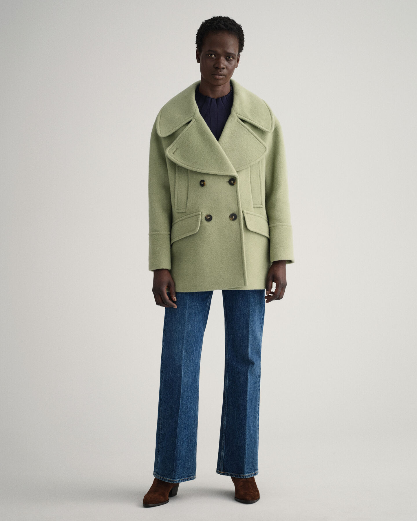 Oversized skepparjacka