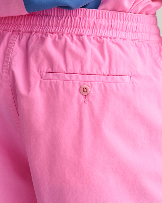 Bomullsshorts med dragsko