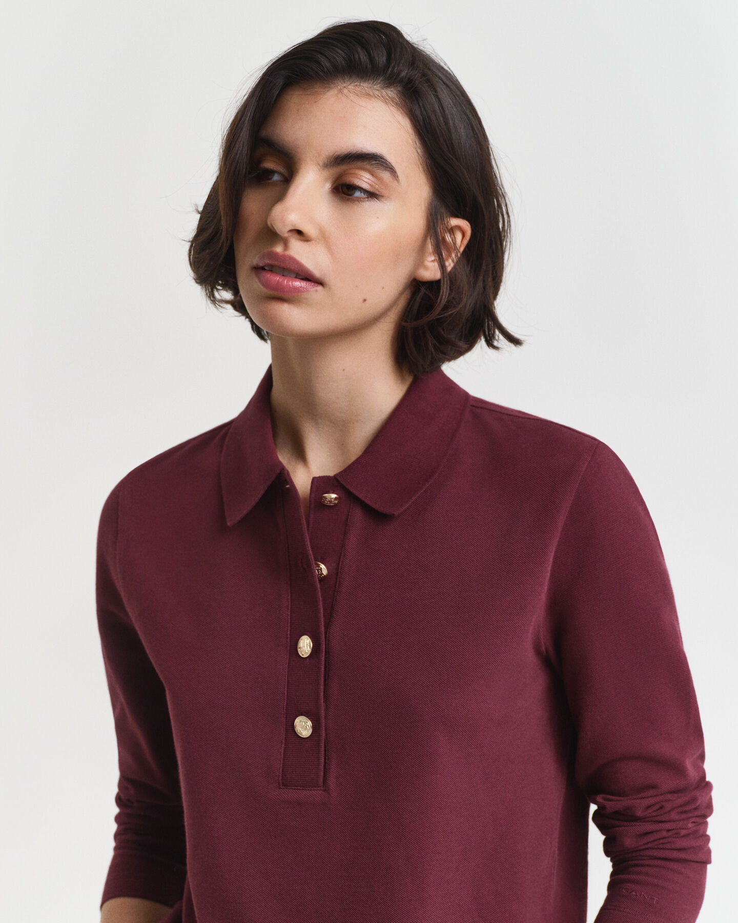 Långärmad pikétröja