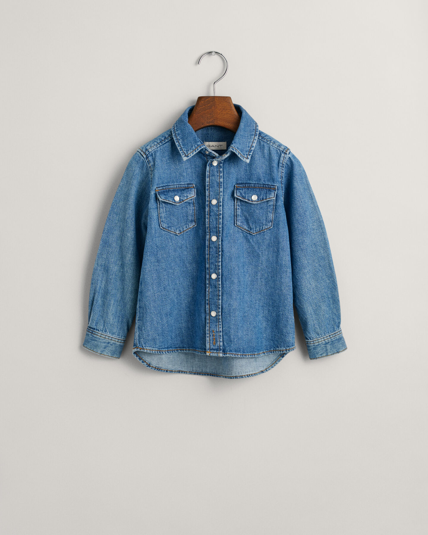 Kids denimskjorta