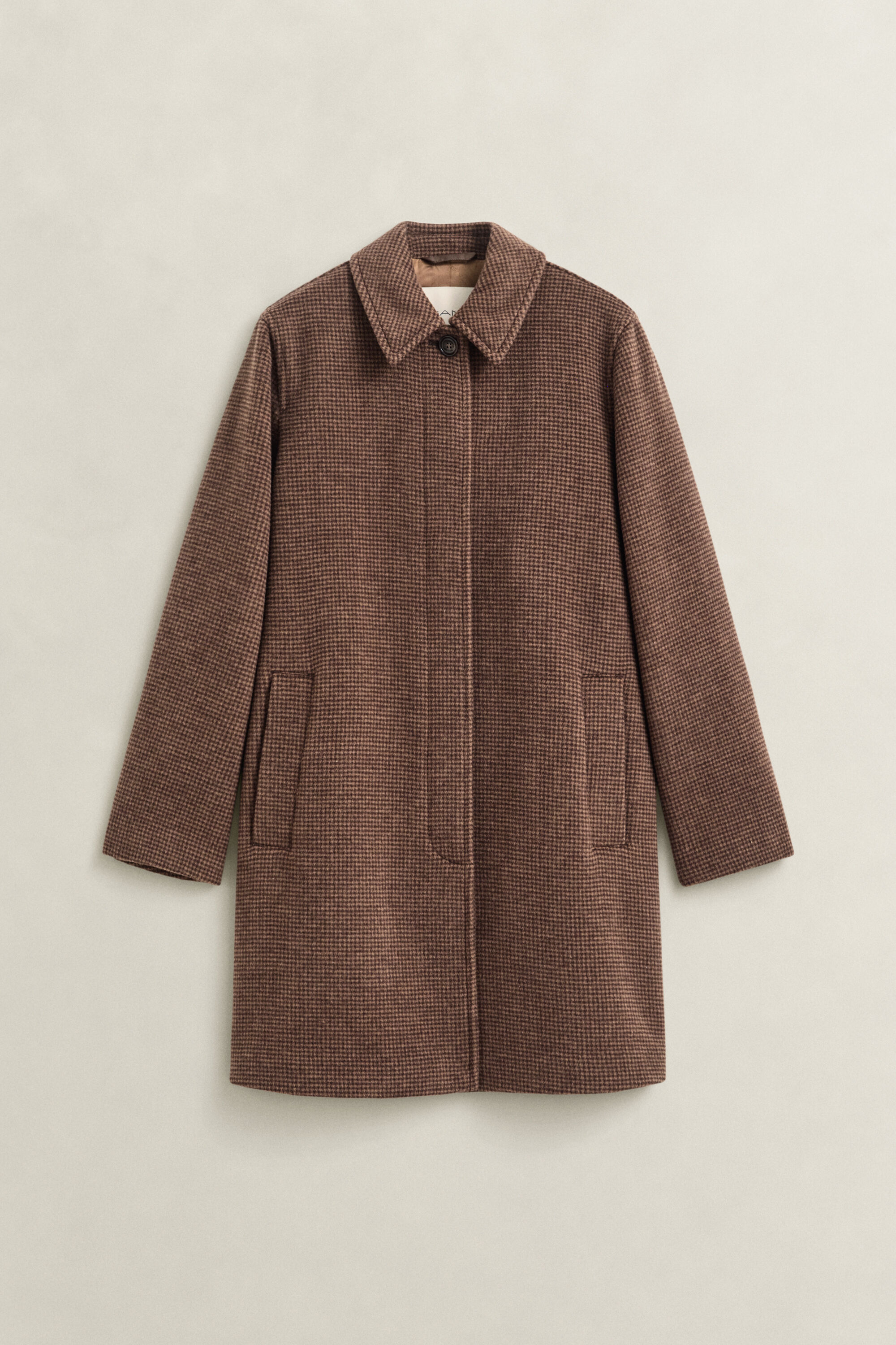 Car Coat i ullblandning