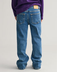 Girls jeans med bootcut