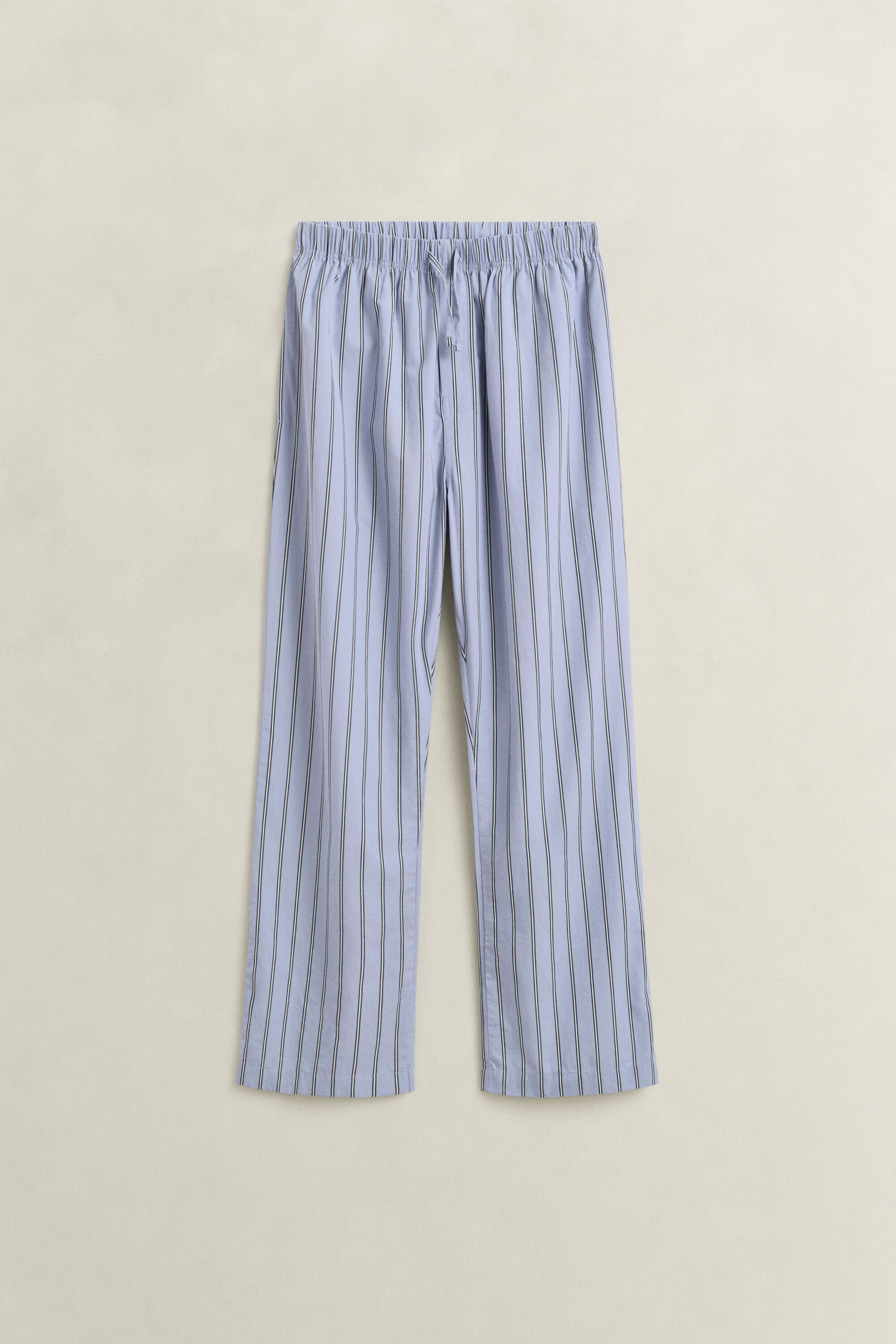 Randiga pyjamasbyxor i poplin
