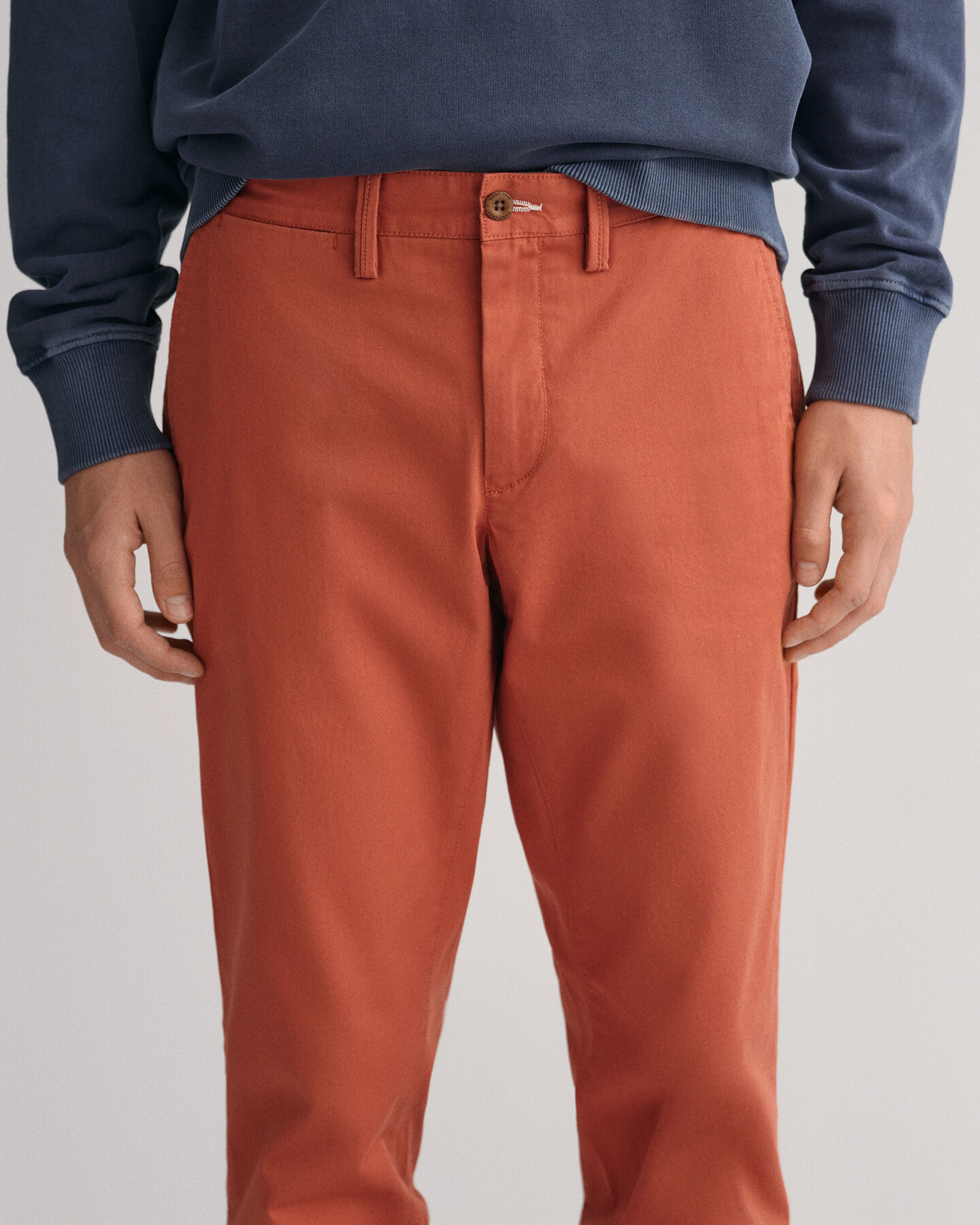 Hallden slim fit twillchinos