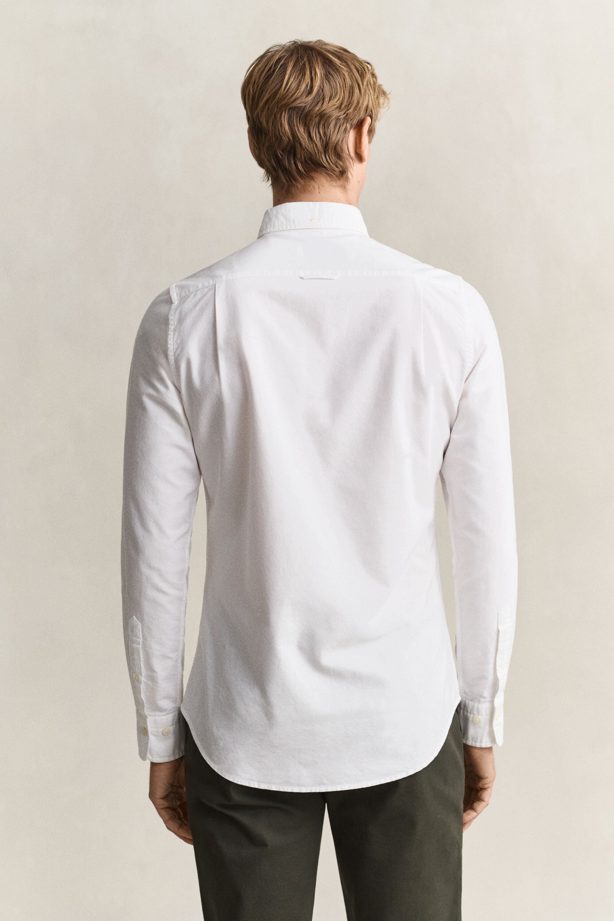 Klassisk slim fit oxfordskjorta