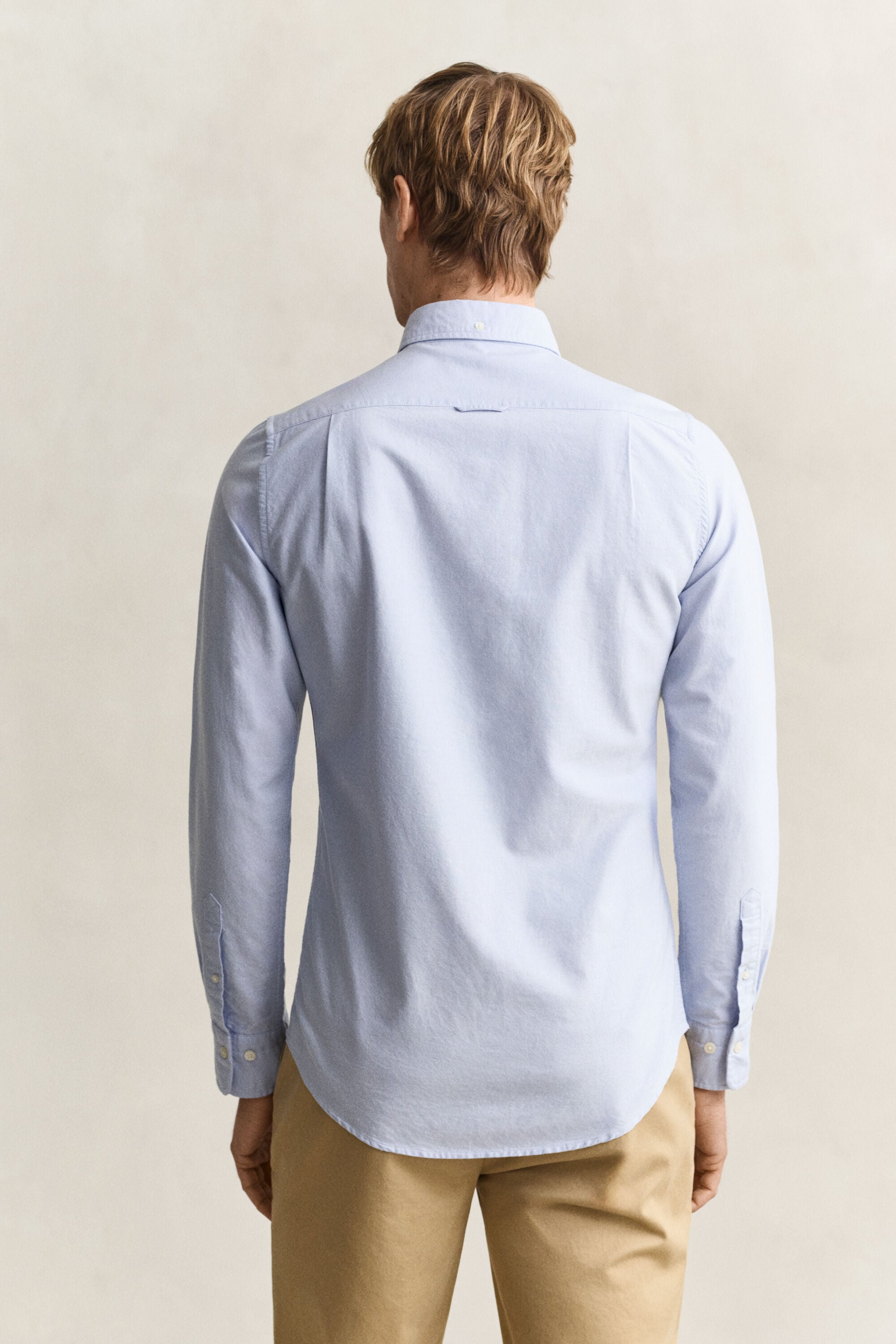 Klassisk slim fit oxfordskjorta