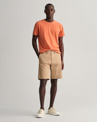 Hallden slim fit twillshorts