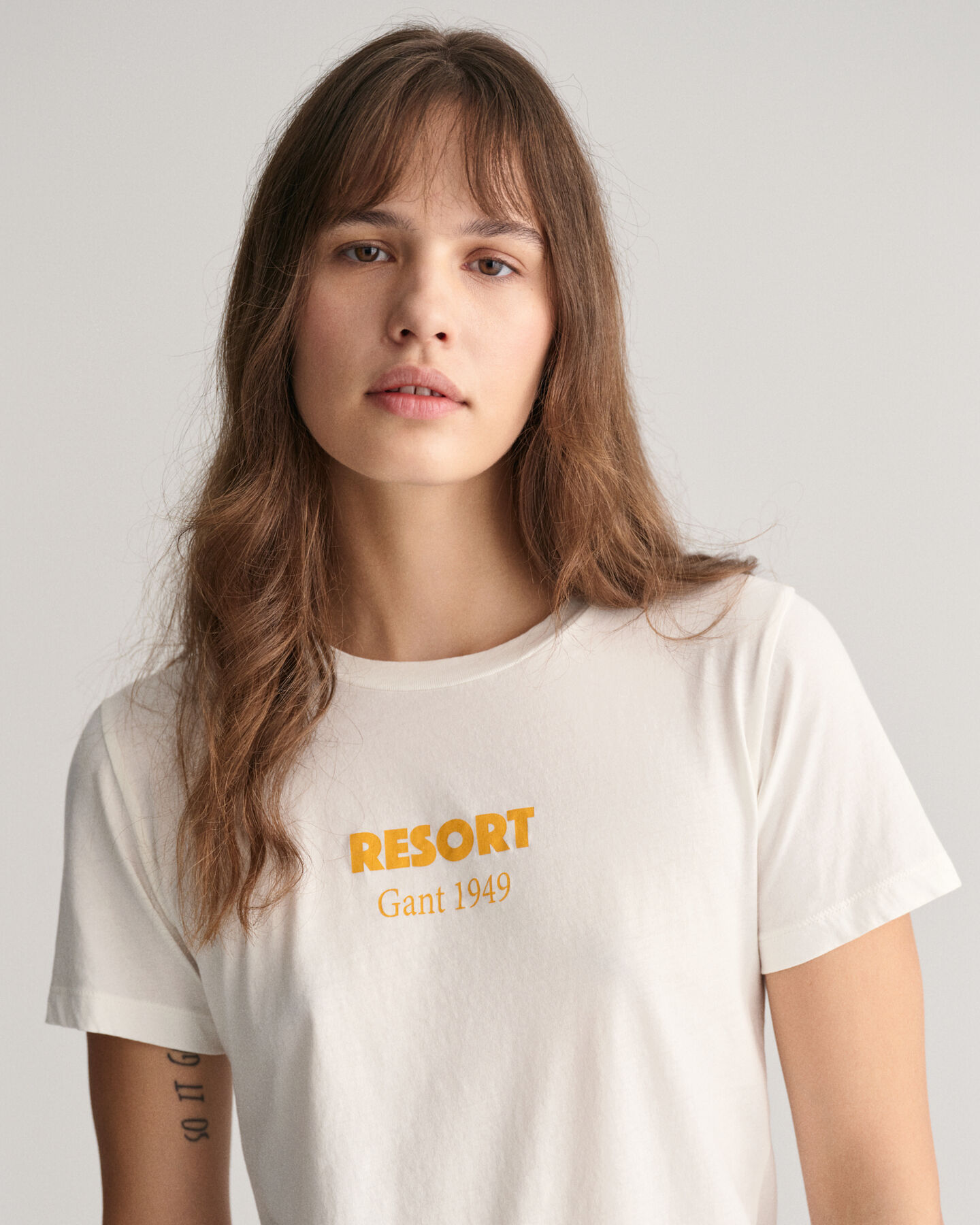 GANT T-shirt med resortmotiv