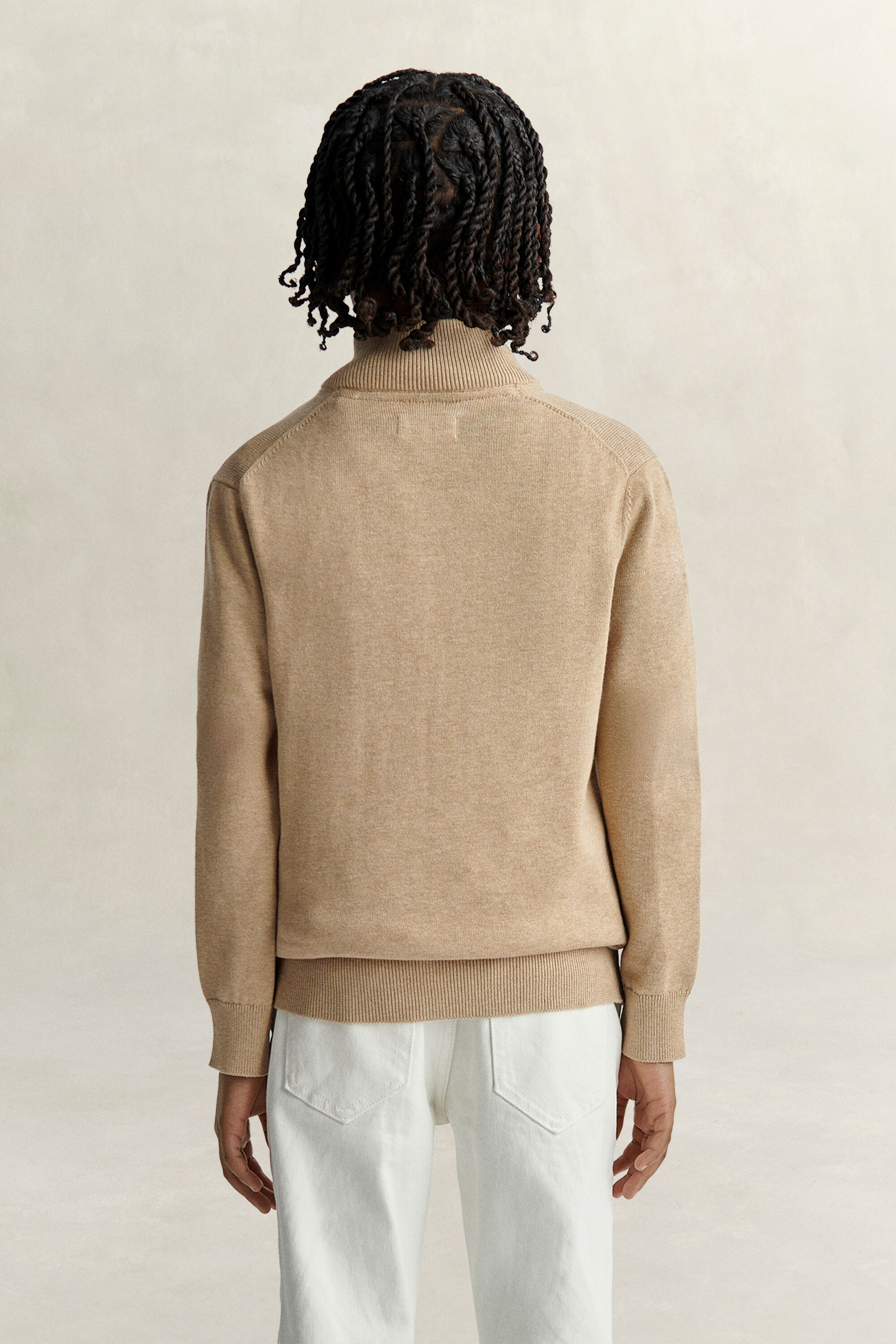 Teen Boys Shield tröja med half-zip
