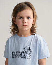 Kids GANT hundm&ouml;nstrad T-shirt