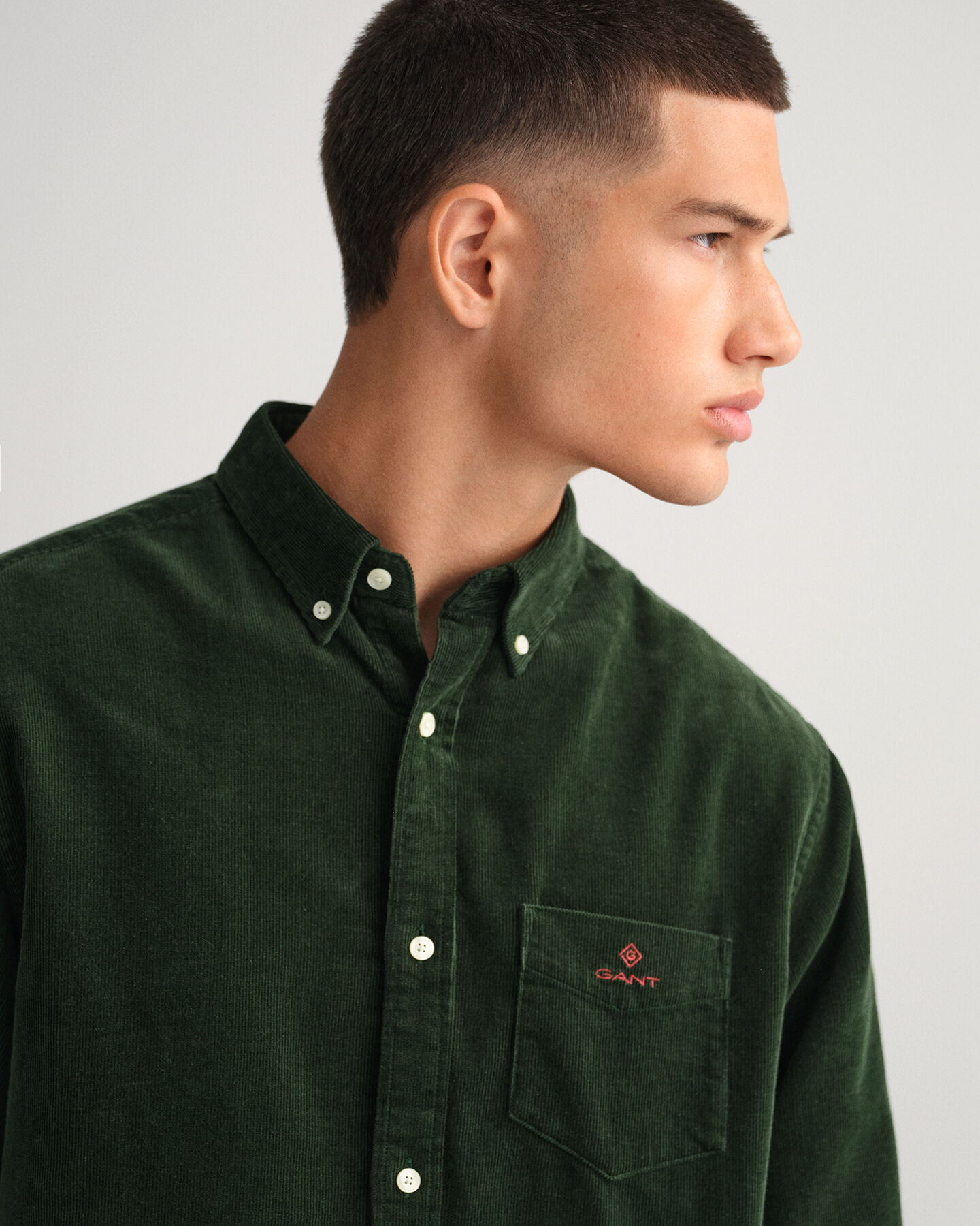 Regular fit manchesterskjorta