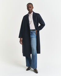 Regular fit klassisk rutig oxfordskjorta