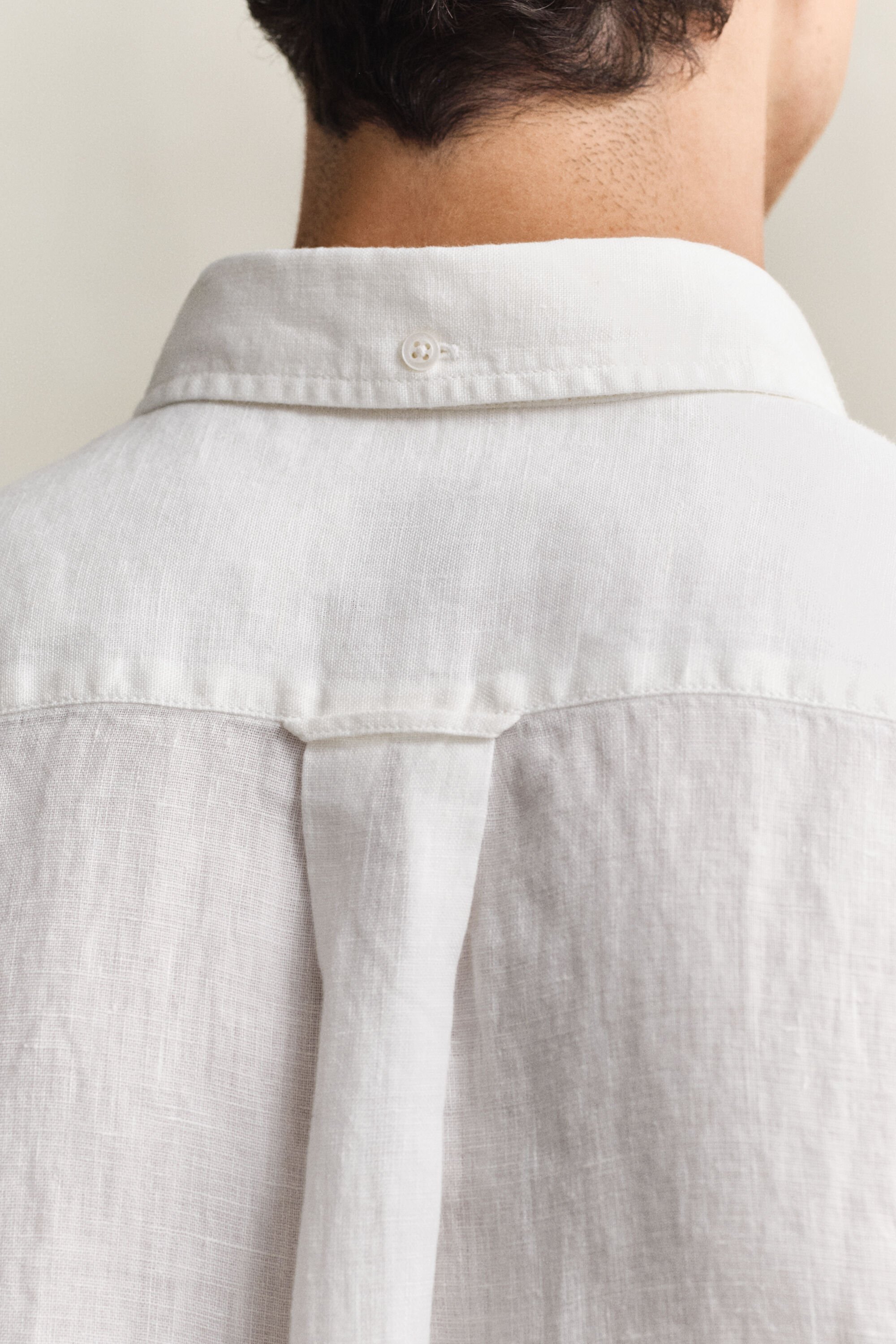 Kortärmad linneskjorta