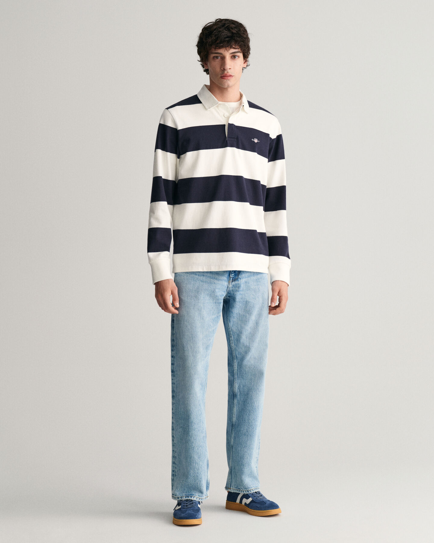 Heavy Rugger med sköld och breda ränder