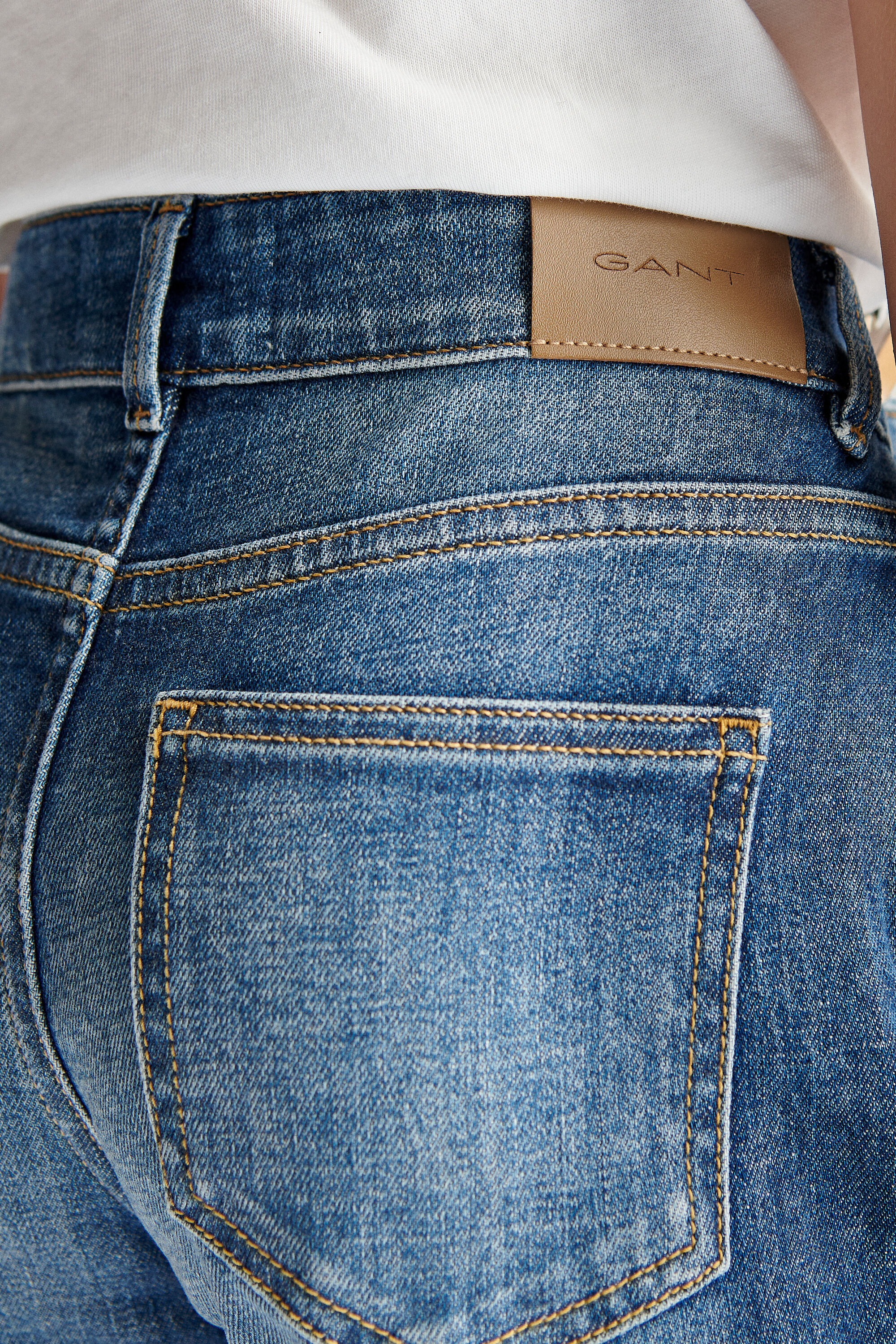 Teen Girls jeans med bootcut