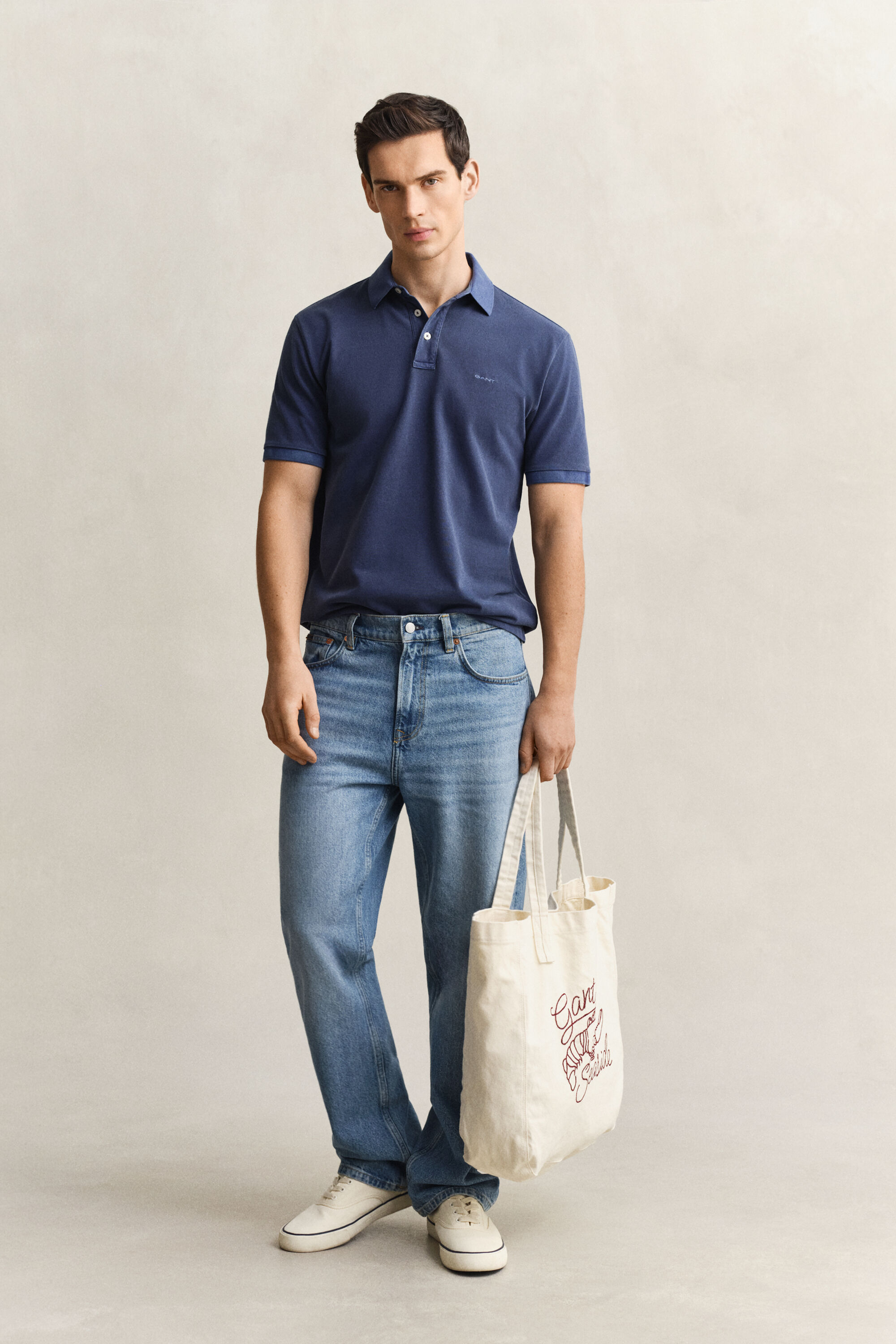 Sunfaded pikétröja