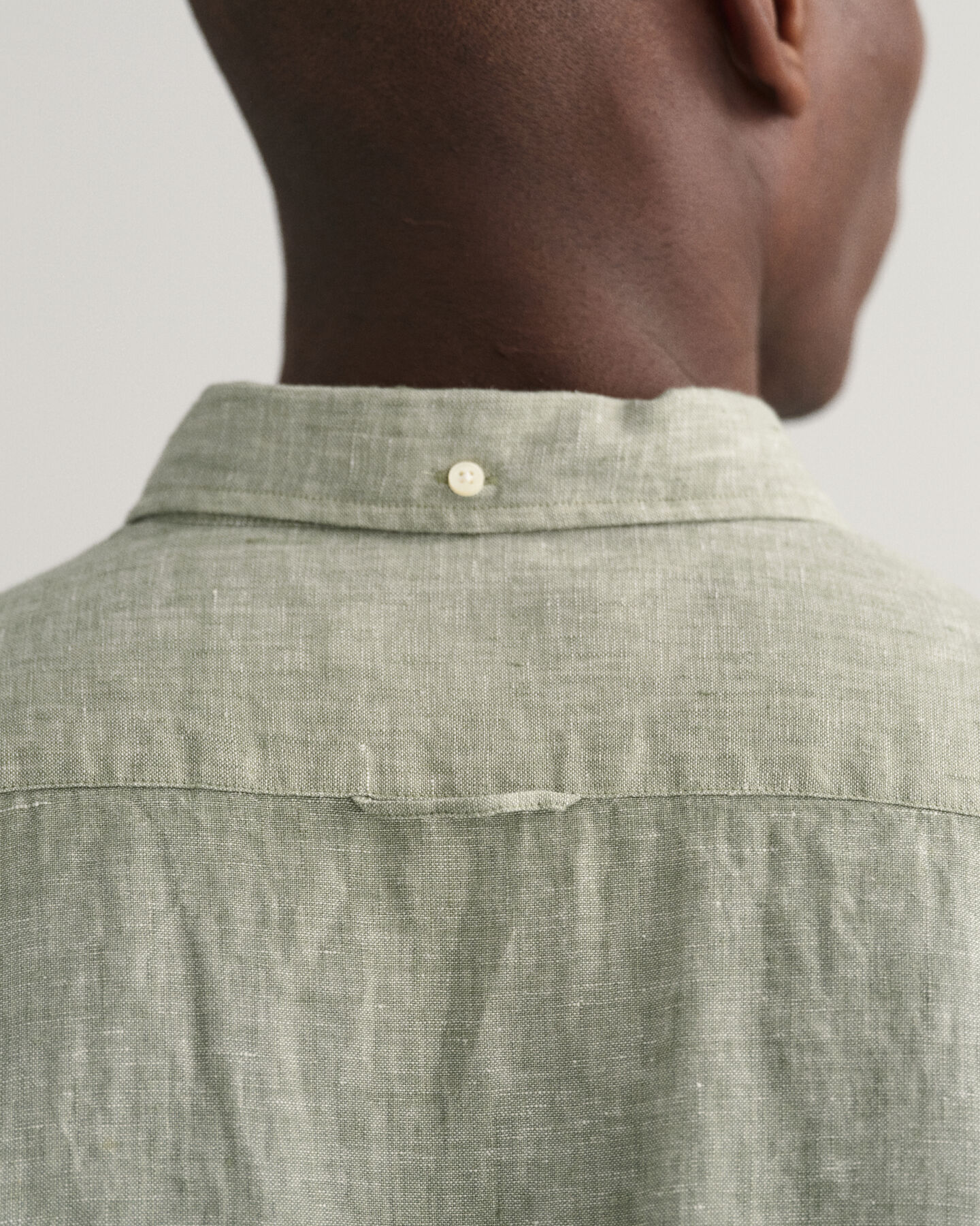 Slim fit linneskjorta