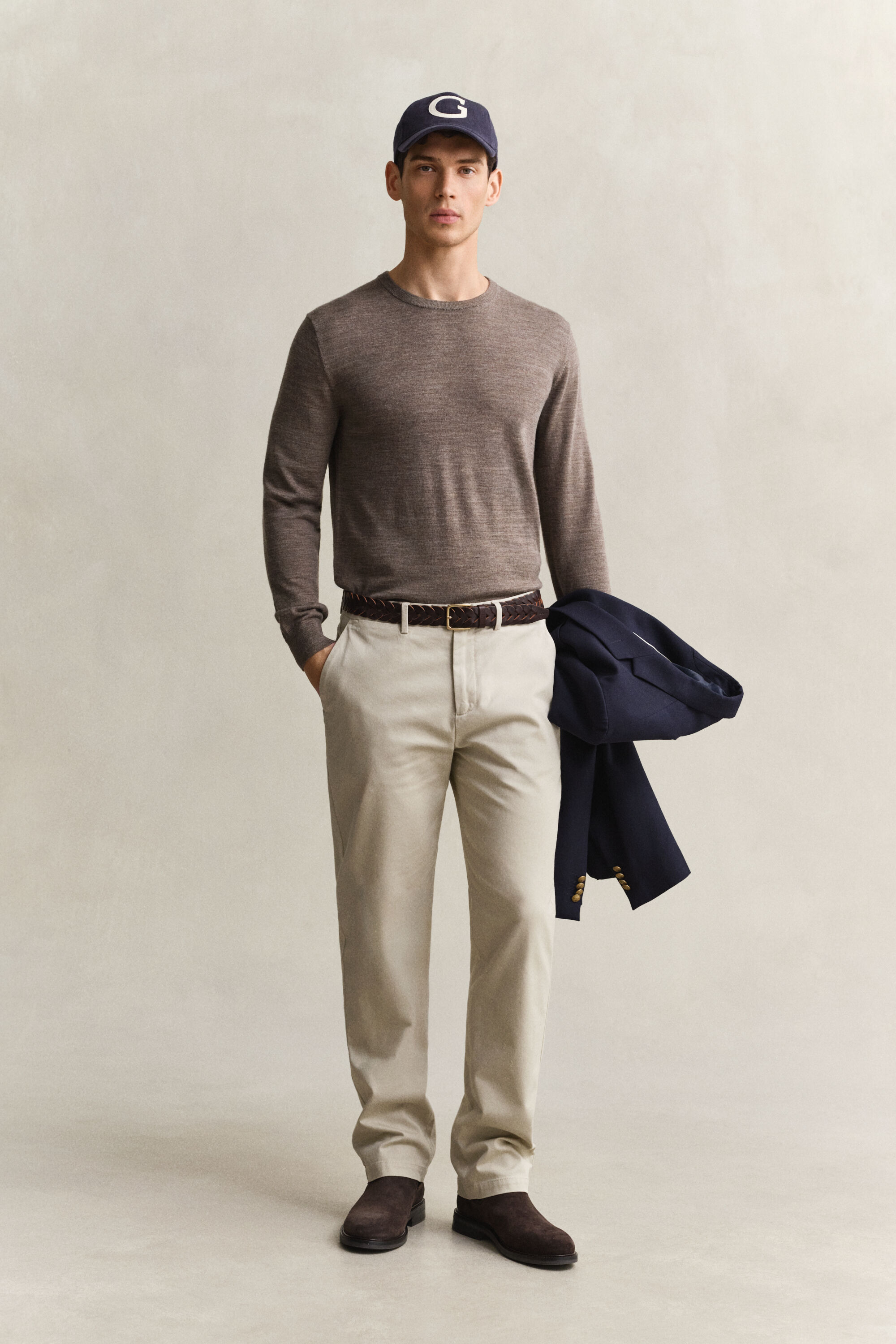Eleganta chinos med regular fit