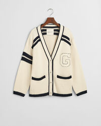GANT Varsity V-ringad kofta