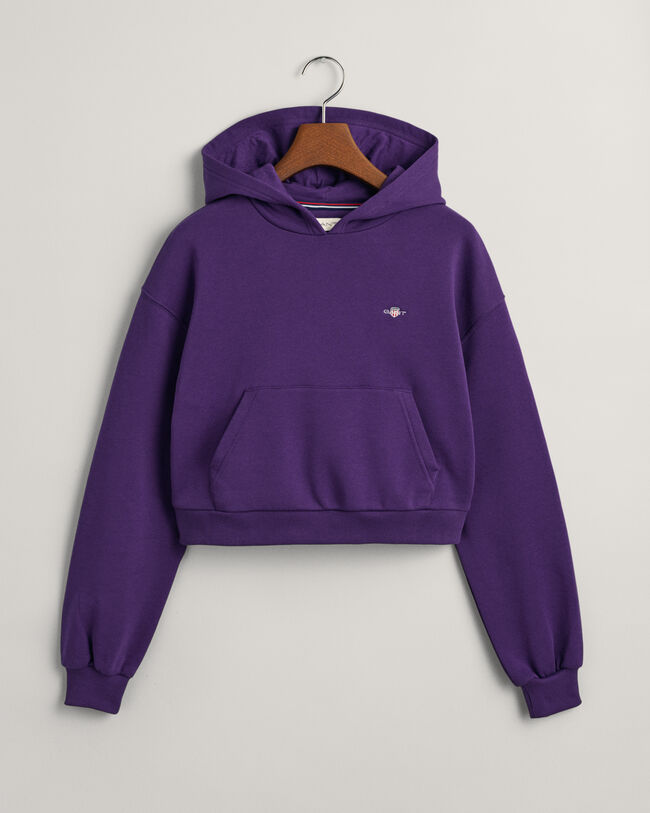 Teen Girls Shield cropped hoodie