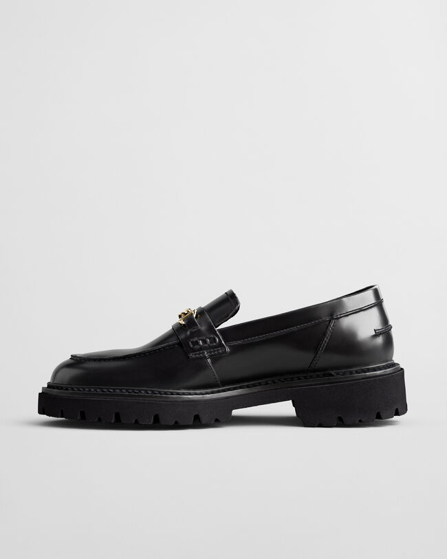 Ivyhill loafers i läder