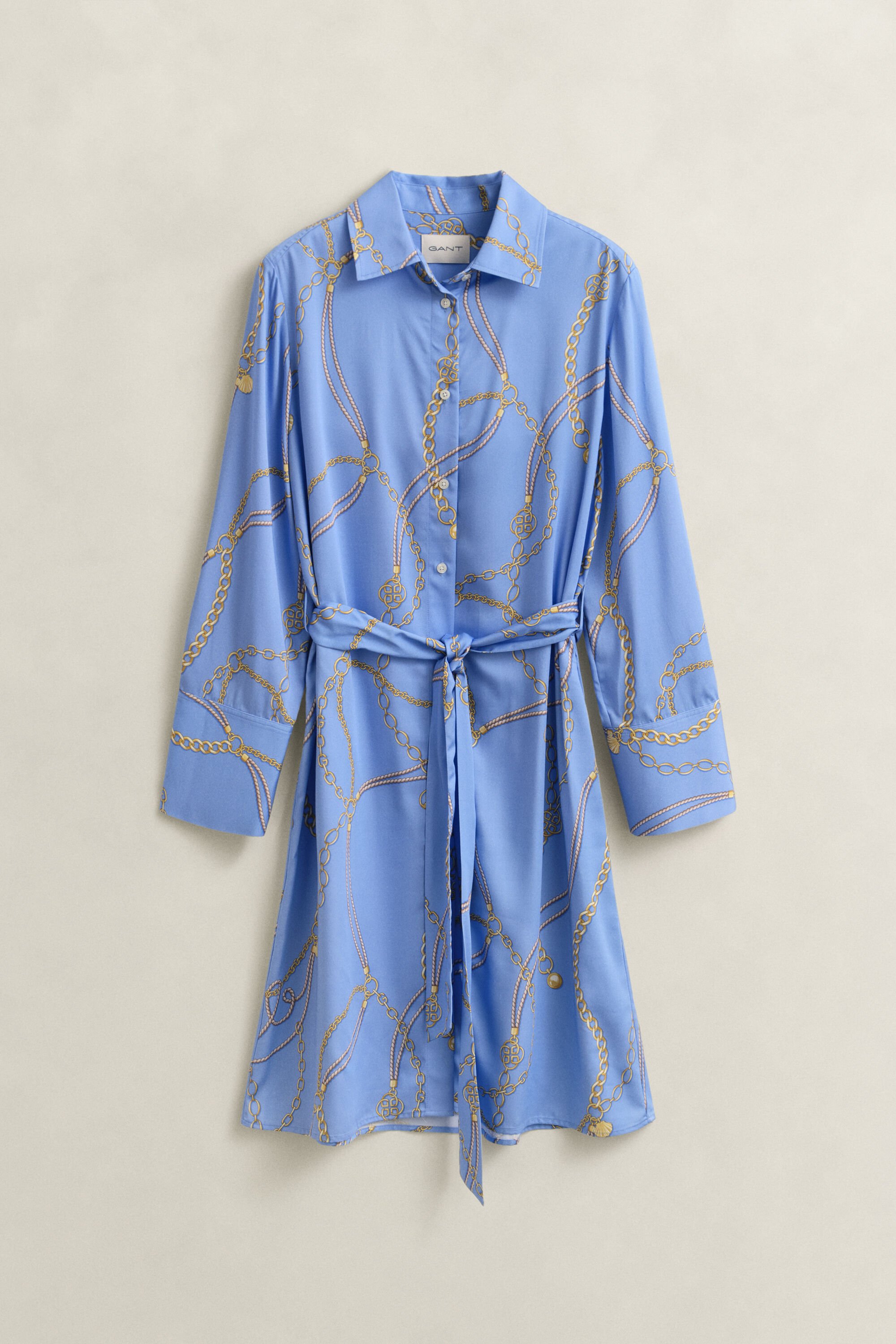 Skjortklänning med bälte