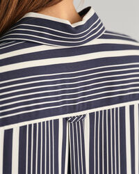 Relaxed fit randig skjorta