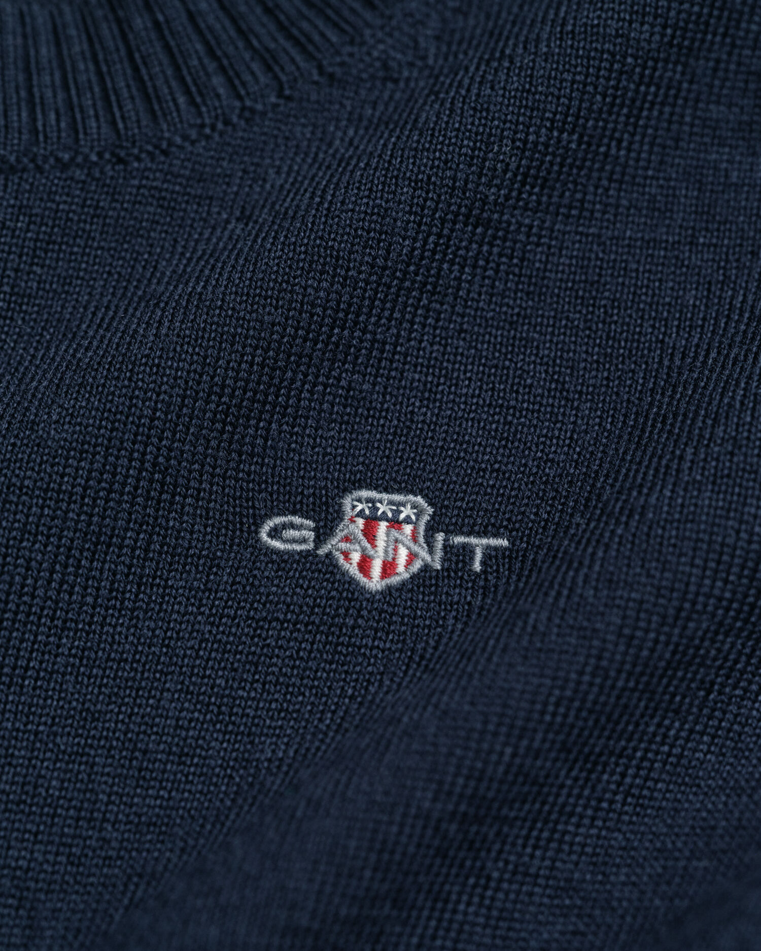 Kids rundhalsad tröja i extra fin merinoull