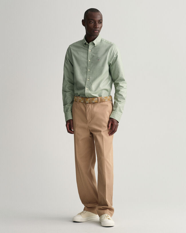 Slim fit oxfordskjorta