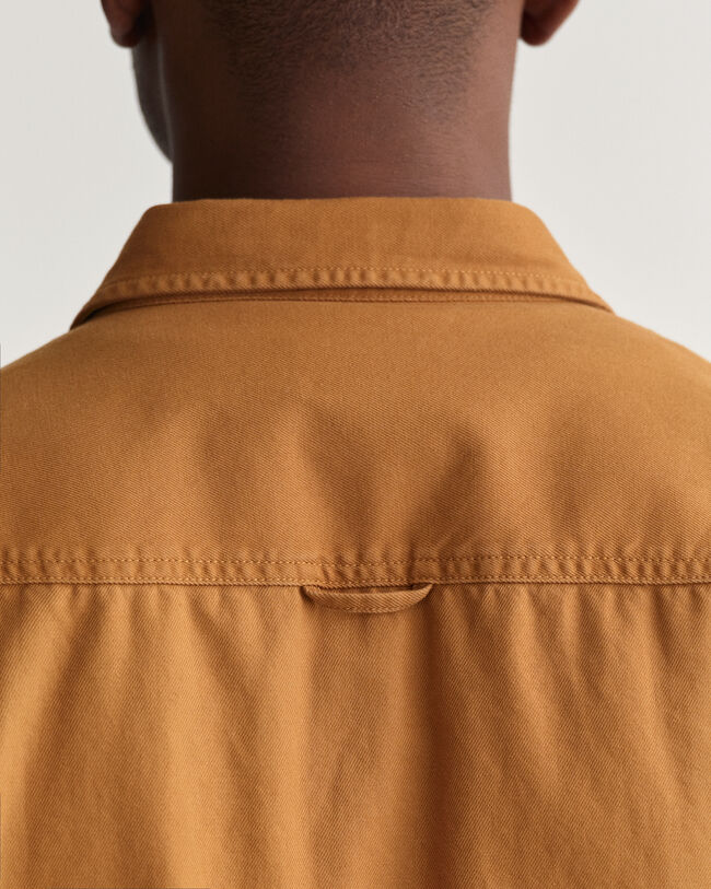 Relaxed fit twillskjorta