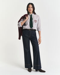 Vida utsvängda skräddarsydda jeans