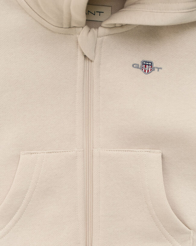 Baby Shield hoodie med dragkedja