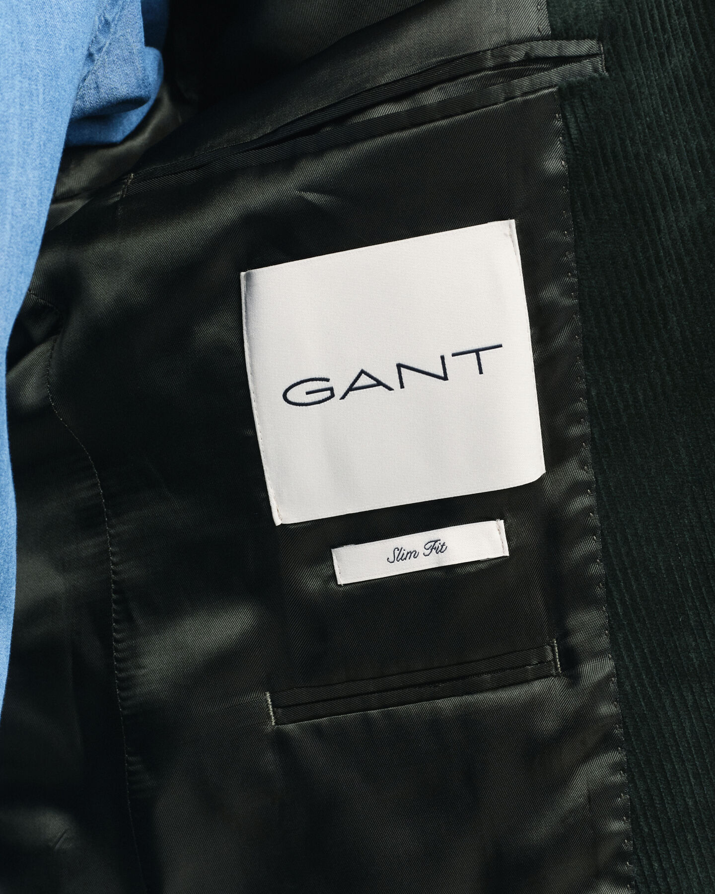 Slim fit kostymkavaj i manchester