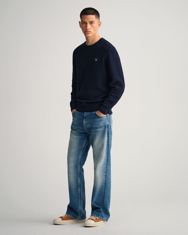 Crew neck bomullstr&ouml;ja