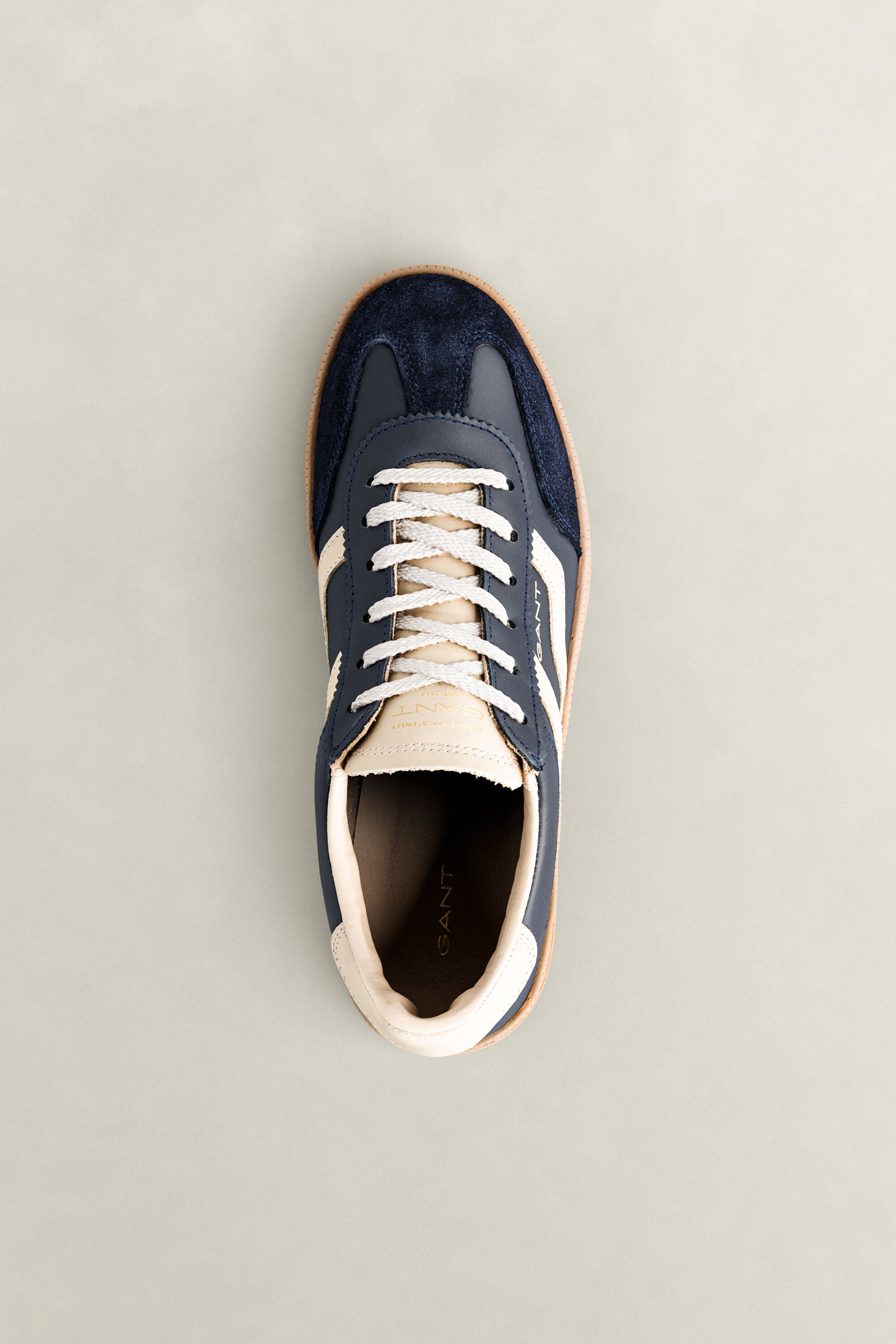 Cuzima sneakers i mocka och läder