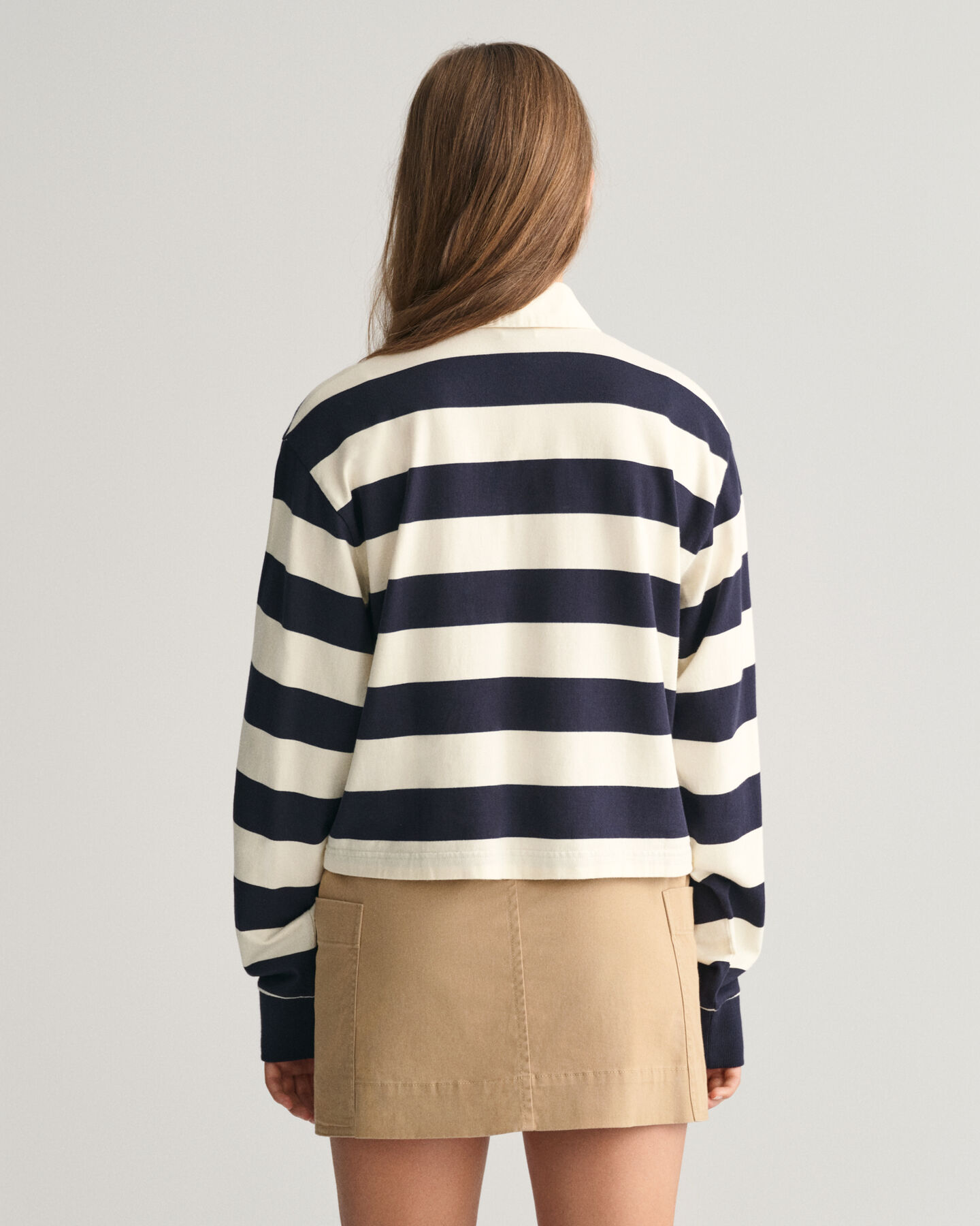 Teen Girls randig cropped rugger