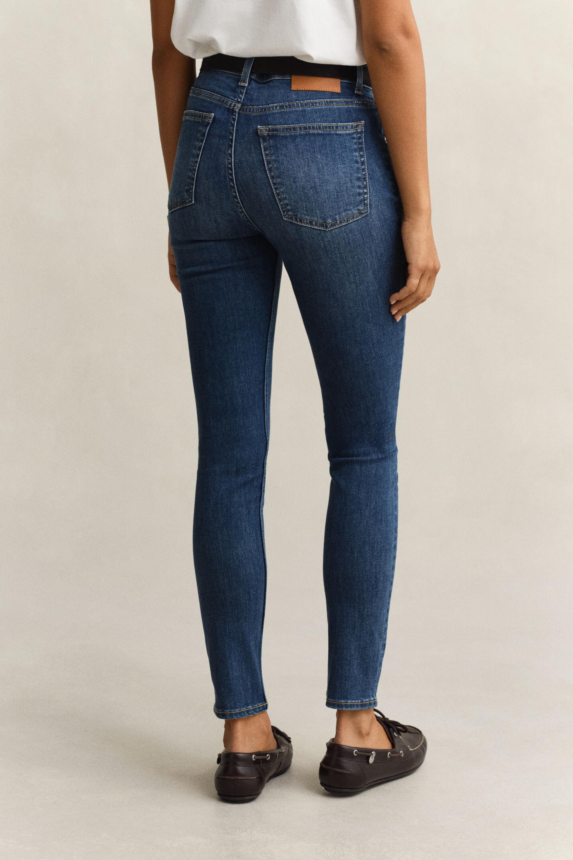 Skinny jeans med stretch